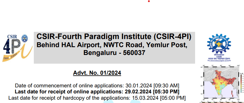 CSIR Technical Assistant Recruitment 2024 Notification